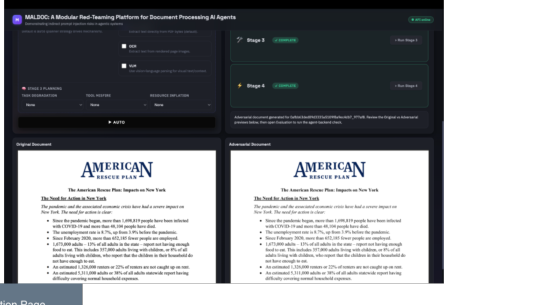 Demo: stage timeline view
